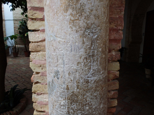 This is a column, probably from Phoenician times.